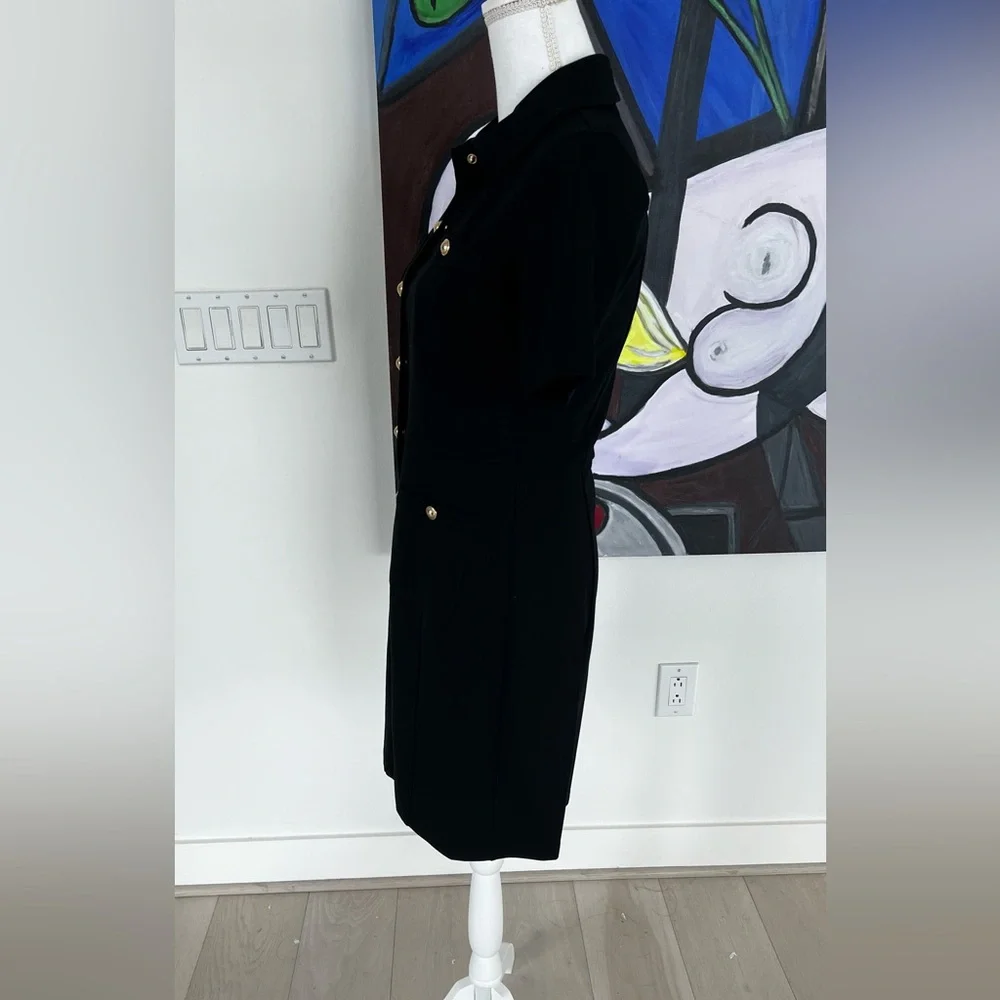 MICHAEL KORS Stretch Ponte Shirtdress Size S